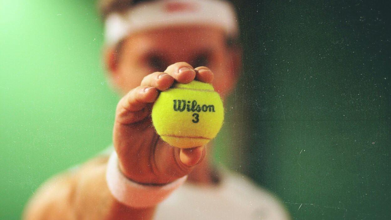 wilson tennis ball